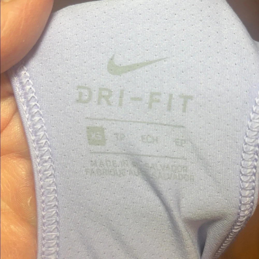 Nike Swoosh Lavender Racerback Tank, XS